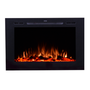 40 inch Electric Fireplace Wall Mount | Wi-Fi & Smart Home Compatible