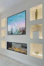 Eco-friendly fireplace