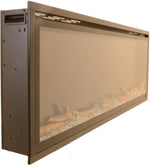 60-Inch Electric Fireplace | Modern Wall Mount With Realistic Flames - LEDHomeDecors.com