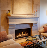 Realistic Electric Fireplace Insert