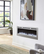 Stainless steel Electric Fireplace