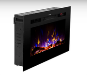 28 Inch Electric Fireplace Small LED Flame Effect