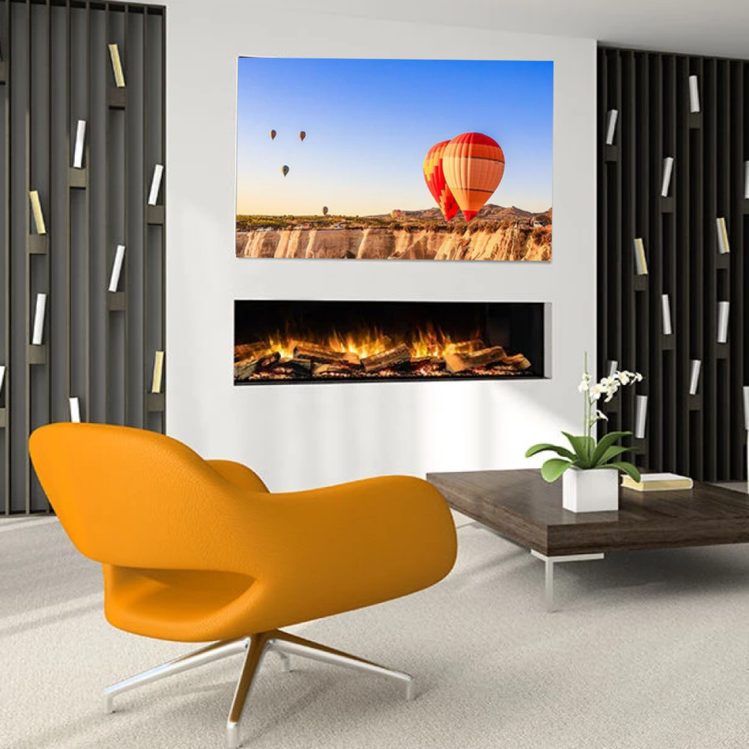 Modern Marvel Electric Fireplace | Electric Fireside Radiance ...