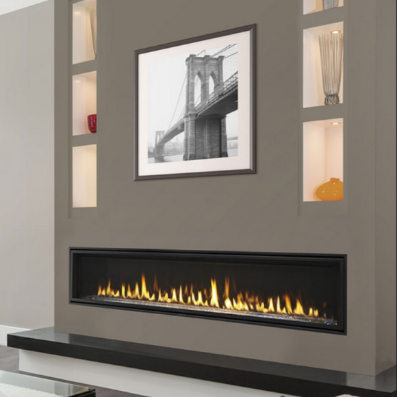 Vivid Single Side Fireplace | Electric Fireplace Intimate Glow ...