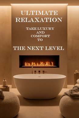 Electric Fireplace 50 inch Outdoor-Indoor Remote Control