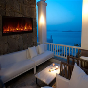 60 inch Electric Fireplace Indoor \ outdoor Realistic Flame