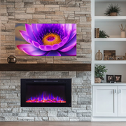40 inch Electric Fireplace Wall Mount | Wi-Fi & Smart Home Compatible