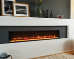 Electric fireplace ambiance