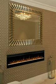 Modern electric fireplace