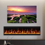 Electric fireplace  Living Room Design