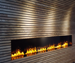 Electric vs. gas fireplace