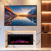 Smart 60-Inch Electric Fireplace | Wi-Fi & Alexa Enabled