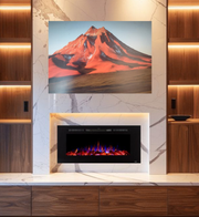 Smart 60-Inch Electric Fireplace | Wi-Fi & Alexa Enabled