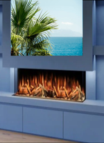 3 sides Electric Fireplace