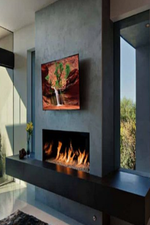 Electric Fireplace With Real Flames
