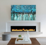 Classy Electric Fireplace With Heater