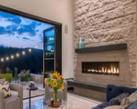 Outdoors Electric Fireplace