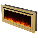Gold Front Electric Fireplace