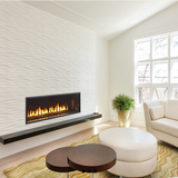 Realistic Trendy Fireplace Design